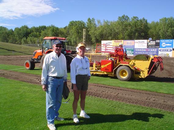 Bob and Heidi Heath. Bob and Heidi Heath.